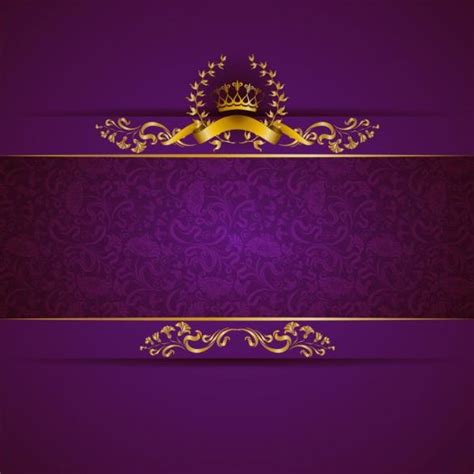 Purple Royal Background Luxury Vector Free Download