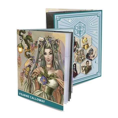 Critical Role Bells Hells Fearne Calloway Rpg Folio With Stickers Ultra Pro International