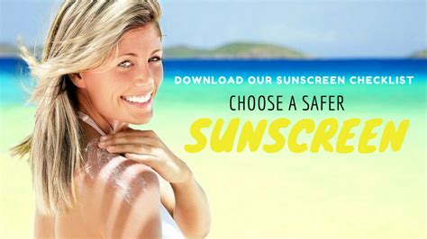 Barefoots Safer Sunscreen Checklist Barefoot Yacht Charters