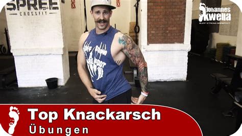 knackarsch routine top 5 Übungen für perfekten knackpo youtube