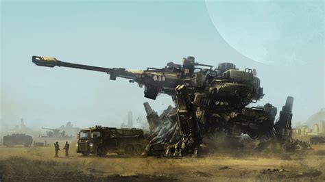 Hintergrundbilder Fahrzeug Waffe Kunstwerk Soldat Panzer Science Fiction Milit R Armee