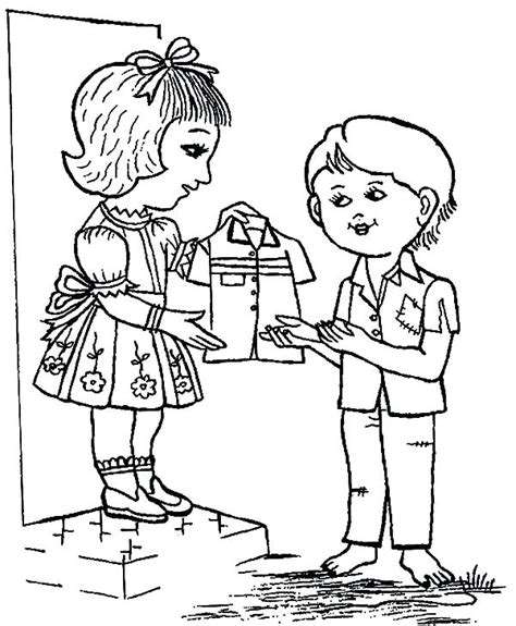 Sunday school projects & activities. Serving Others Coloring Pages at GetColorings.com | Free ...