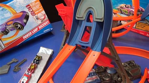 Excellence Quality Hot Wheels Power Shift Raceway Track Set Loop Jump