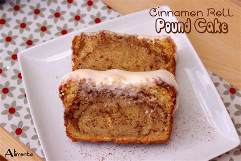 1/3 cup packed light brown sugar. ALIMENTA: CINNAMON ROLL POUND CAKE