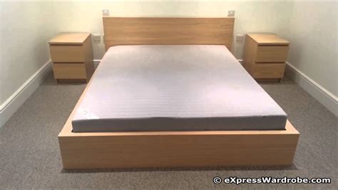 Ihr müsst pro bett 16 cm für das stellmaß aufrechnen, weil der rahmen so breit ist. IKEA Malm Bed | FunnyDog.TV