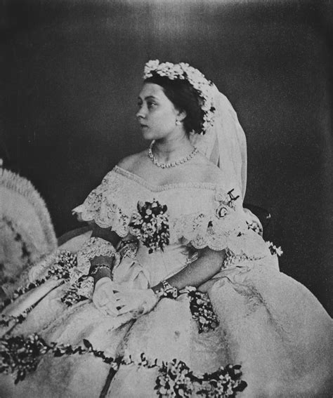 Victoria The Princess Royal In Her Wedding Dress 25th January 1858