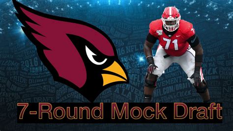 Arizona Cardinals 7 Round Mock Draft 2020 Best Ot In The Draft