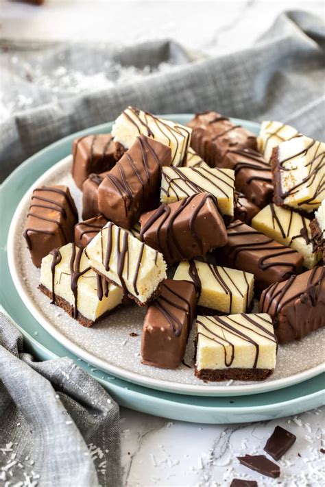 Peppermint Coconut Fudge Bites Sugar Salt Magic