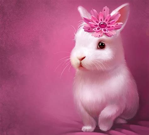 42 Kawaii Bunny Wallpaper Wallpapersafari