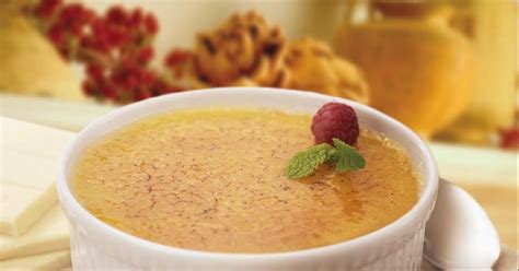 Luscious creme brulee desserts are infused with the telltale little black specks of real vanilla bean. What's for dinner? Mom: Classic Creme Brulee
