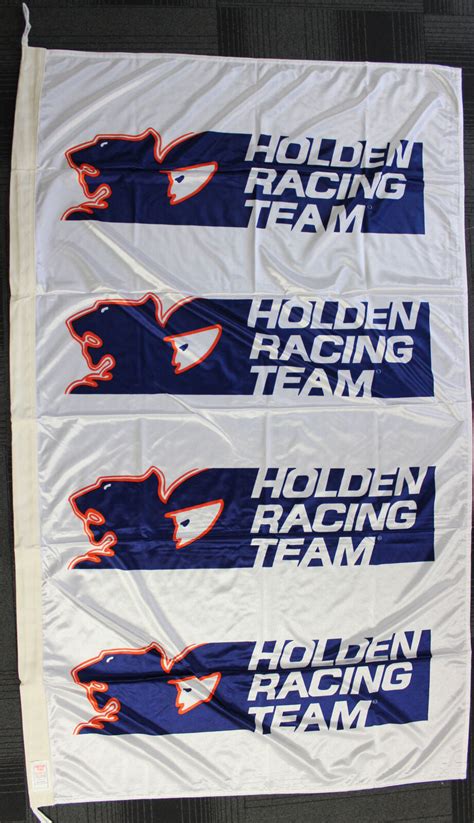 Original Silk Holden Racing Team Hrt Team Flag