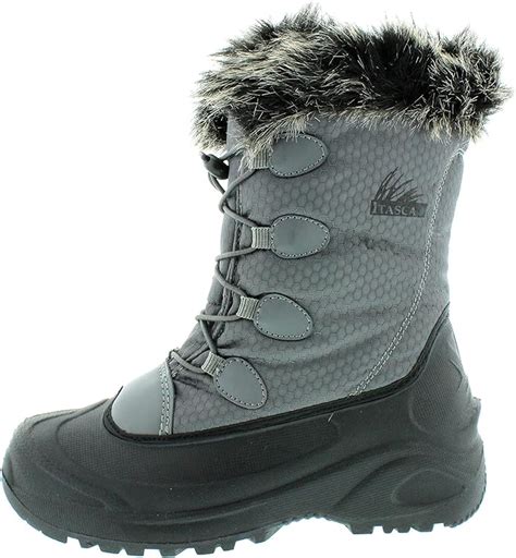 Itasca Damen Womens Vixen Snow Boot 200g Thinsulate Faux Fur Collar