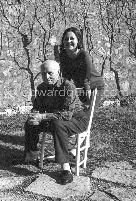 Max Ernst And Dorothea Tanning In The Garden Of Their Home With La F Te Seillans