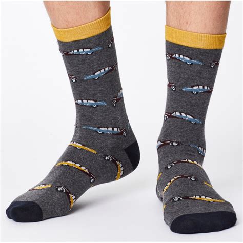 Thought Mens Travel Bamboo Socks Pack Of 3 Thought