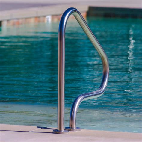 Stainless Steel Steel Swimming Pool Railing Stock Photos Pictures