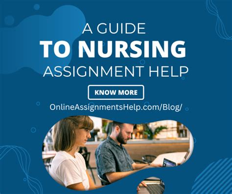 A Guide To Nursing Assignment Help Assignment Writing Help Blog