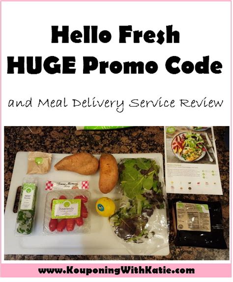Hello Fresh Meal Delivery Service Review With Huge Discount Code