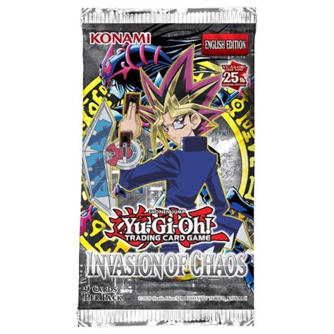 Invasion Of Chaos Booster Pack 25th Anniversary Edition Invasion Of