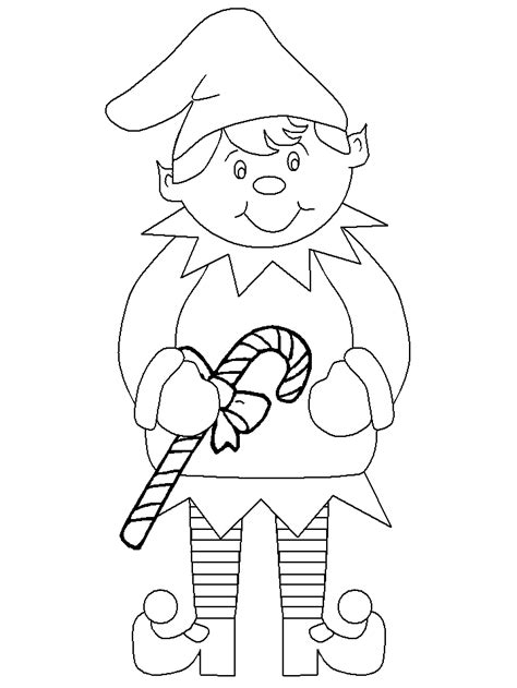 Free printable elf coloring pages for kids. Cute Elf Coloring Pages - Coloring Home