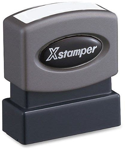 X Stamper Self Inking Red Stamp By Hand Shop Today Get It Tomorrow