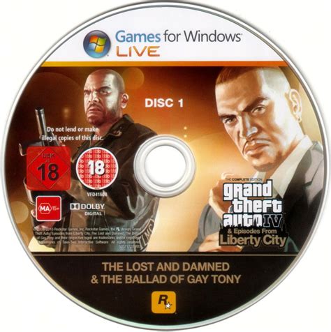 Grand Theft Auto Iv Complete Edition 2010 Windows Box Cover Art