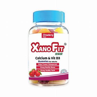 Calcium Vitamin Xano Gummies Senior Bones