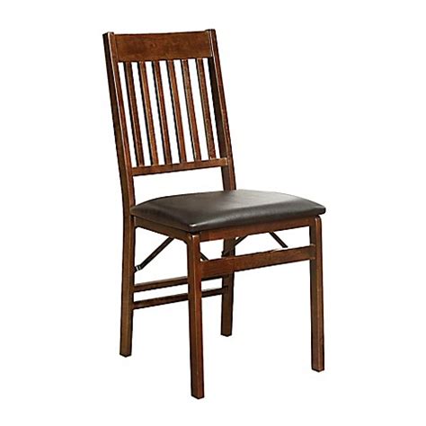 Get the best deal for wood folding chairs from the largest online selection at ebay.com. Mission Back Wood Folding Chair in Walnut - Bed Bath & Beyond