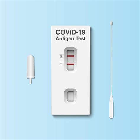 Premium Vector Covid 19 Rapid Antigen Test Kit Vector Illustration