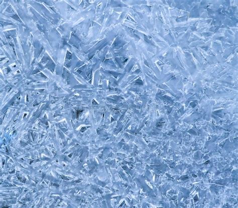 Ice Crystal Pattern Stock Image Image Of Natural Abstraction 11201631