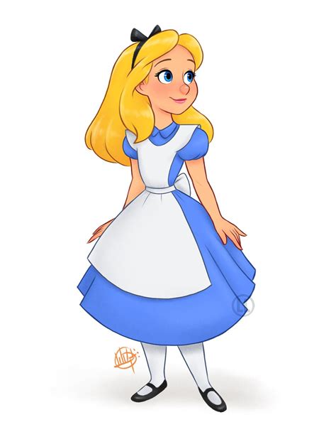 Another Disney Lady Finished Here Is Alice From Alice In Wonderland