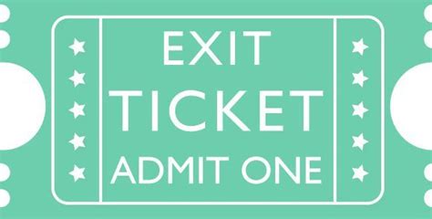 They link separate towns or cities. Classroom Exit Ticket Template Printable | Exit tickets ...