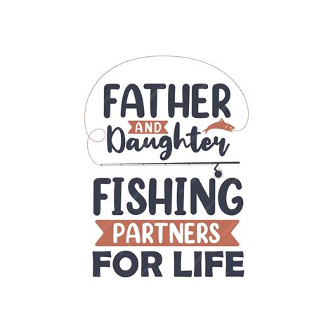Padre E Hija Compañeros De Pesca De Por Vida Diseño De Regalo De Padres
