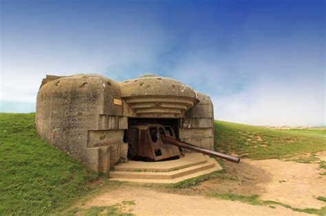 Premium Photo German Bunker In Normandy From The Second World War