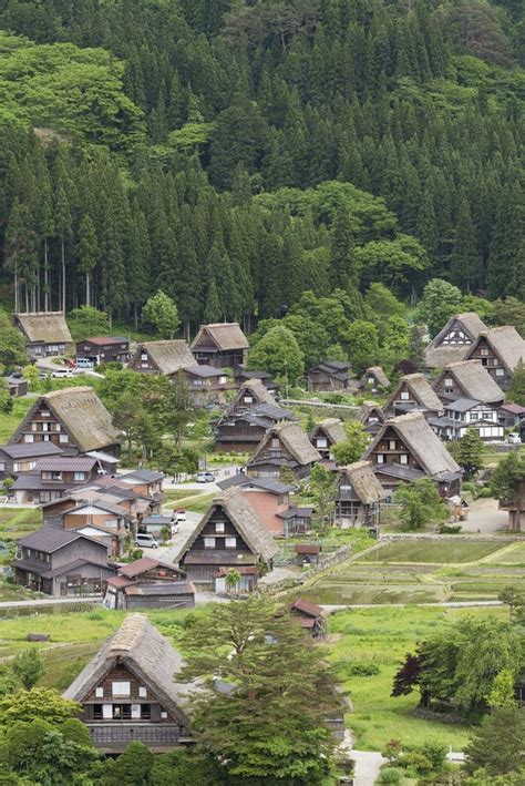 Historical Village Shirakawa Go Japan Stock Image Image Of