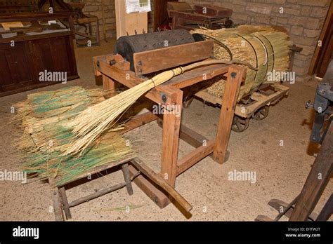 Broom Making High Resolution Stock Photography And Images Alamy