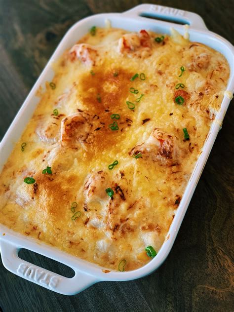 Creamy Seafood Baked Rice Tiffy Cooks
