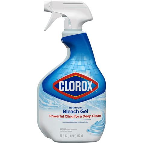 Clorox Bleach Gel Cleaner Spray 30 Ounces Bleach Foodtown