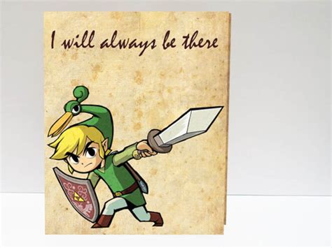 Zelda Valentines Day Card Printable Digital Card Etsy