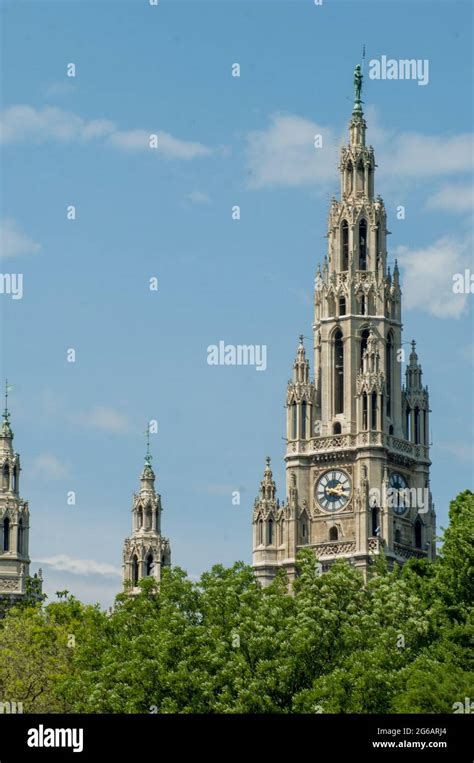 Town Hall Tower Stock Photo Alamy