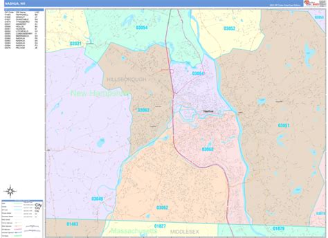 Maps Of Nashua New Hampshire