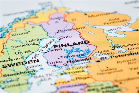 Europe Map Finland