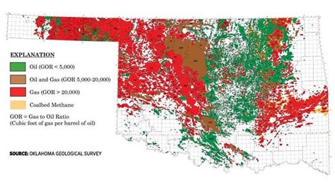 Geologists New Maps Detail Updated Oil Field Activity Across Oklahoma