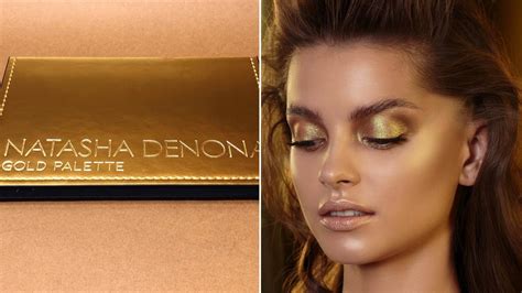 Natasha Denona Is Releasing The Gold Eye Shadow Palette October 2 Allure
