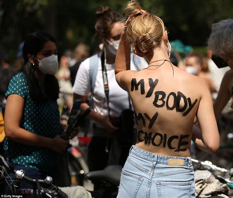 Berlin Bike Riders Go Topless After Sunbathing Mother Was Told To Cover Up In Park EXPRESS