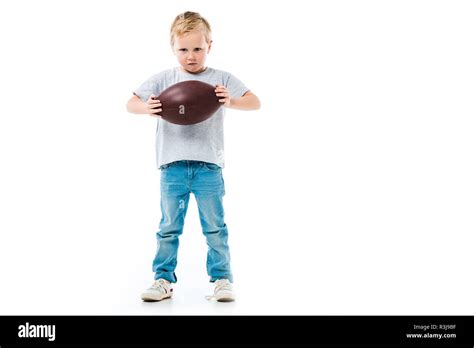 Boy Holding Rugby Ball High Resolution Stock Photography And Images Alamy