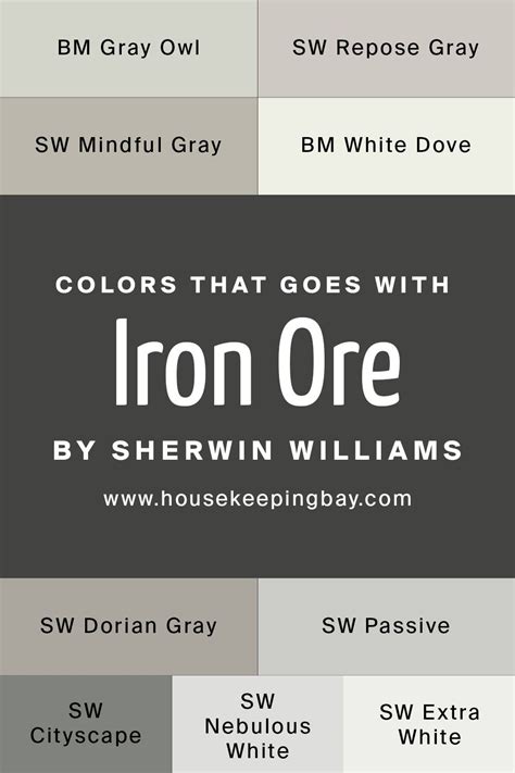 Iron Ore Paint Color A Guide To Choosing The Perfect Shade For Your