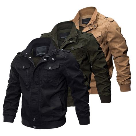 Army Men Jacket Winter Autumn Military Tactical Jacket And Coat Warm