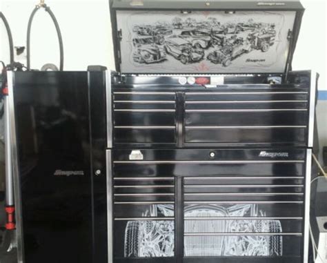 Snap to end works but not with walls? Snap on KRL791 Hot Rod Edition Top and Bottom Tool Box ...