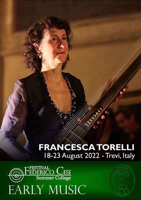 Francesca Torelli Festival Federico Cesi