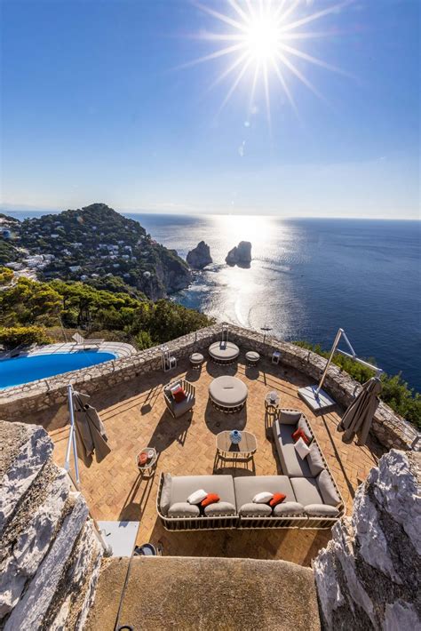 Villa Castiglione Luxury Villa In Capri With Panoramic Sea Views